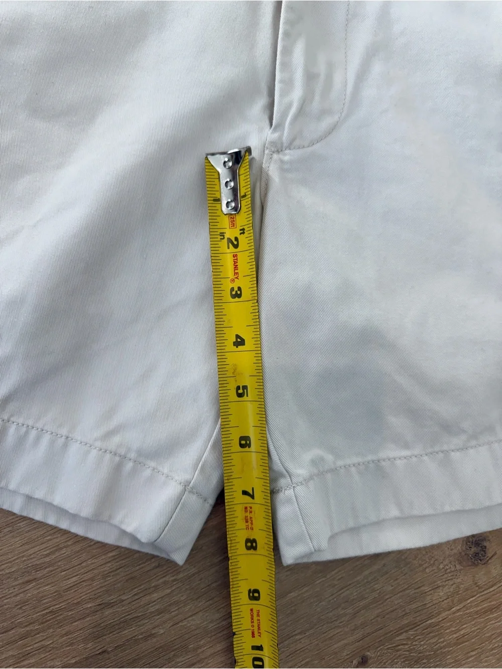 J.Crew Reade Men’s Khaki Chino Shorts Size 29W Beige Cotton Flat Front